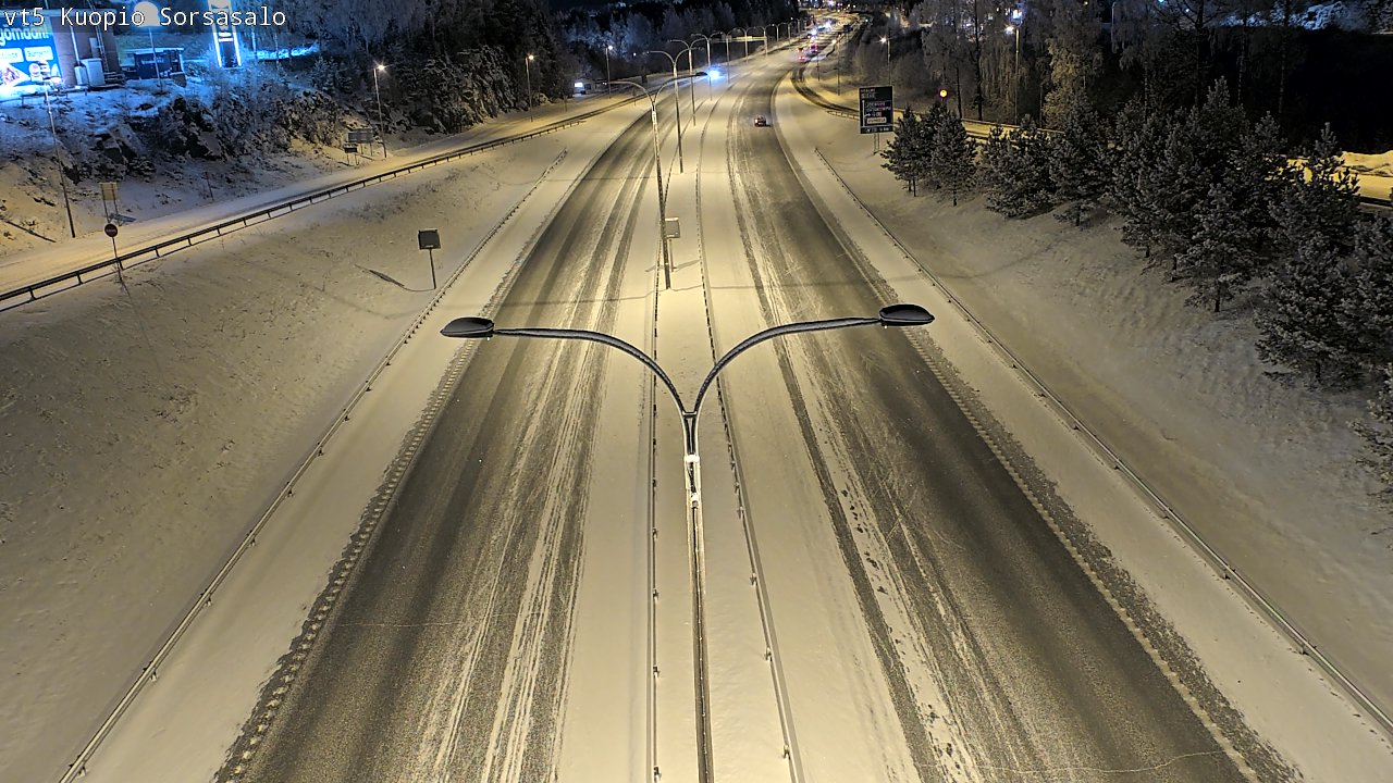 Kelikamerat Kuva Tie 5 Kuopio, Sorsasalo, Kuopio, Pohjois-Savo