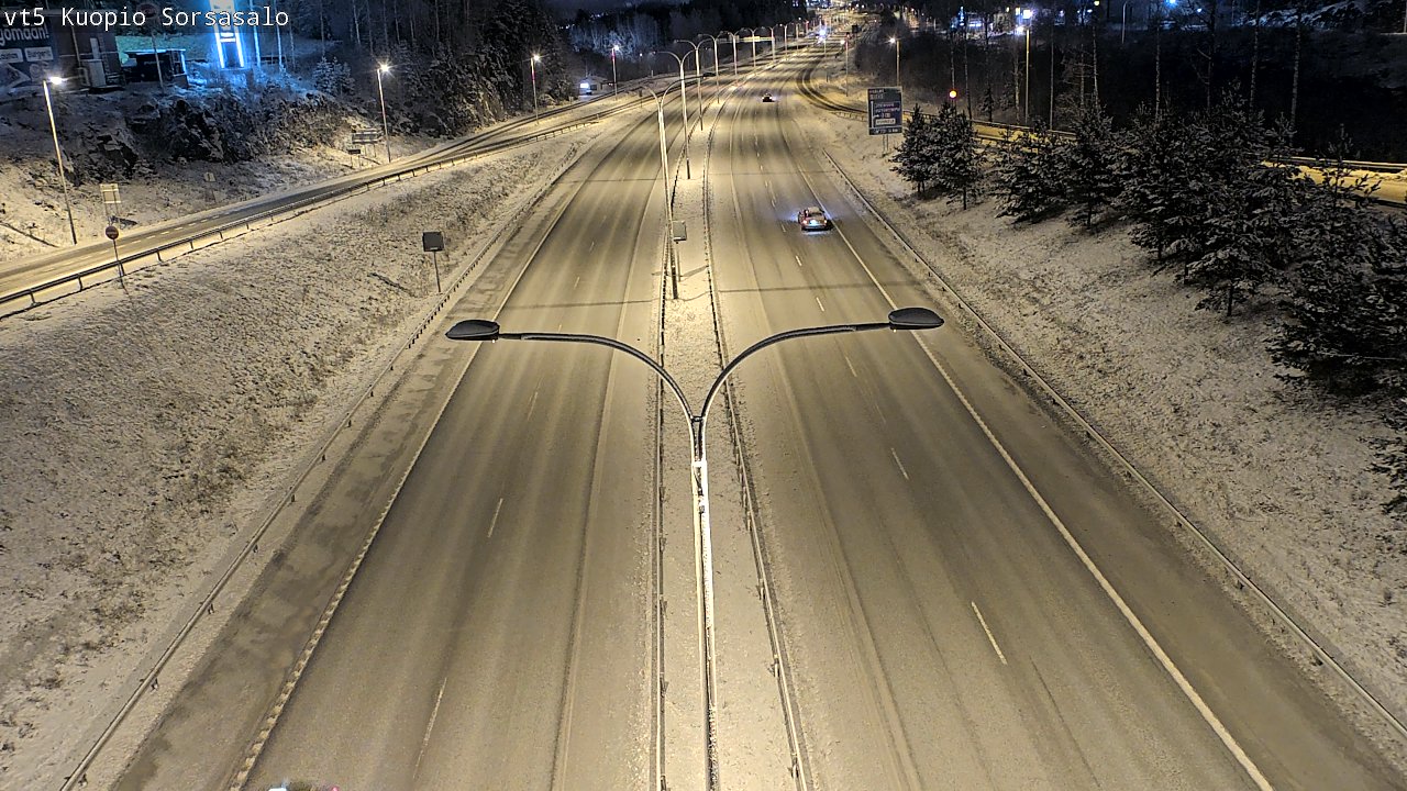 Kelikamerat Kuva Tie 5 Kuopio, Sorsasalo, Kuopio, Pohjois-Savo