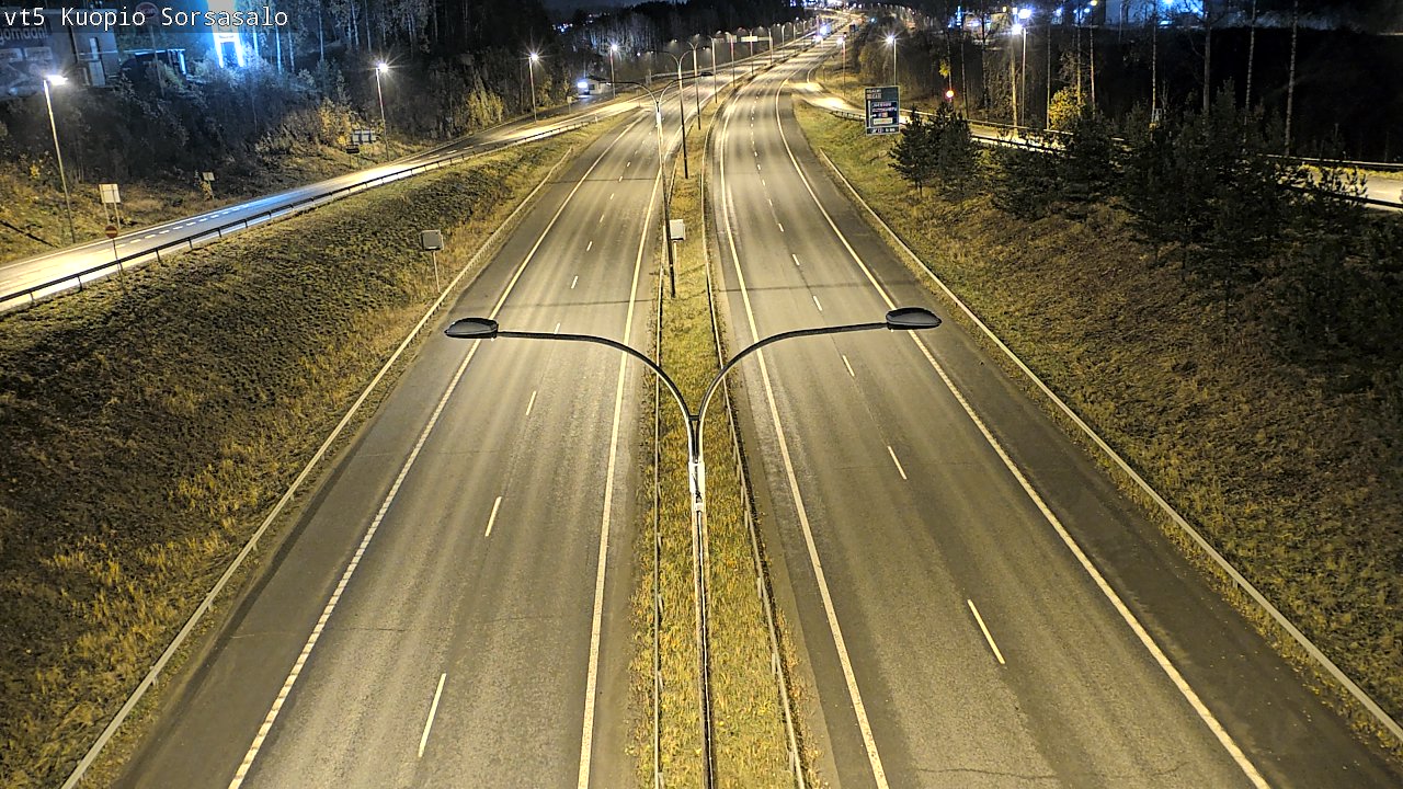 Kelikamerat Kuva Tie 5 Kuopio, Sorsasalo, Kuopio, Pohjois-Savo