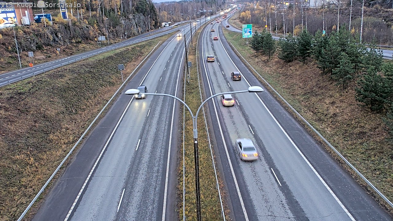 Kelikamerat Kuva Tie 5 Kuopio, Sorsasalo, Kuopio, Pohjois-Savo