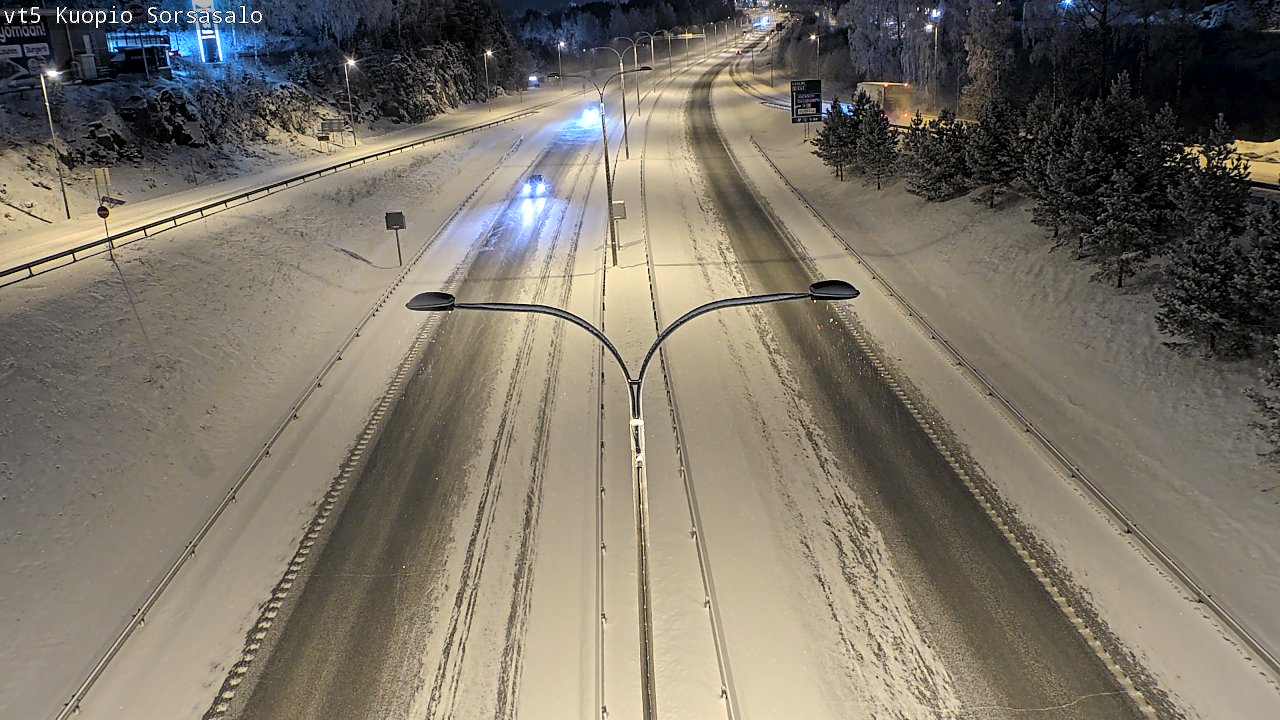 Kelikamerat Kuva Tie 5 Kuopio, Sorsasalo, Kuopio, Pohjois-Savo