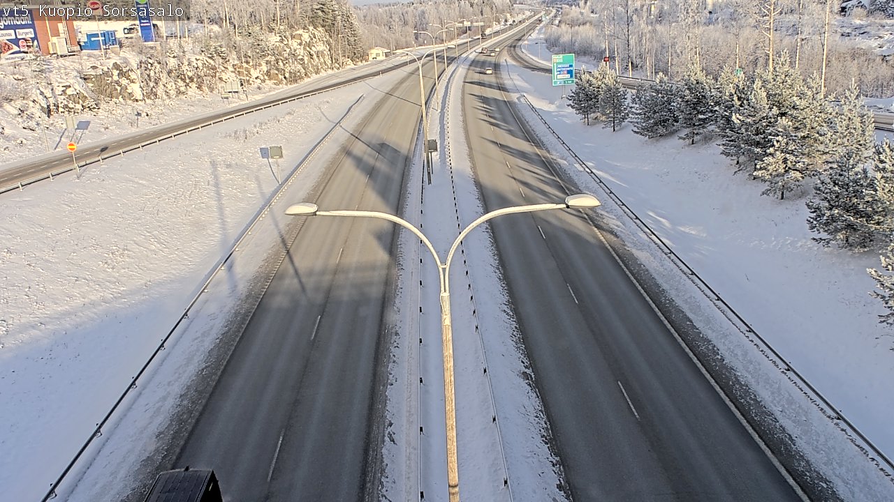 Kelikamerat Kuva Tie 5 Kuopio, Sorsasalo, Kuopio, Pohjois-Savo