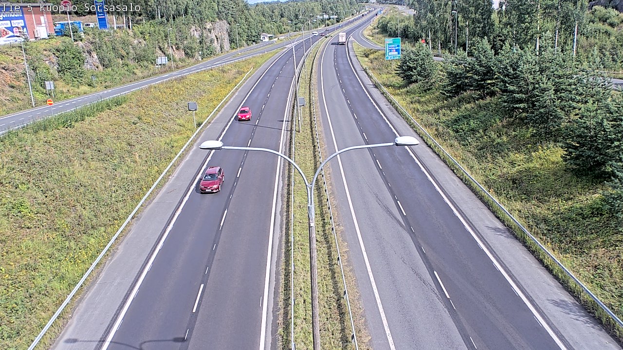 Kelikamerat Kuva Tie 5 Kuopio, Sorsasalo, Kuopio, Pohjois-Savo