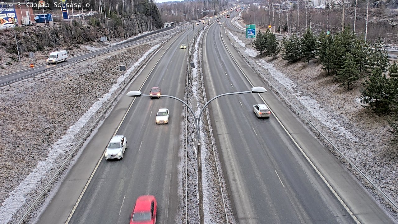 Kelikamerat Kuva Tie 5 Kuopio, Sorsasalo, Kuopio, Pohjois-Savo