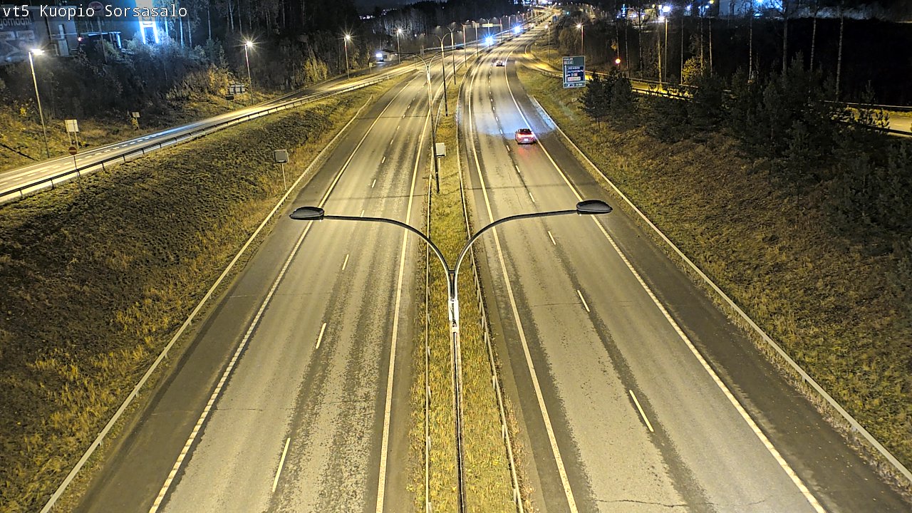 Kelikamerat Kuva Tie 5 Kuopio, Sorsasalo, Kuopio, Pohjois-Savo