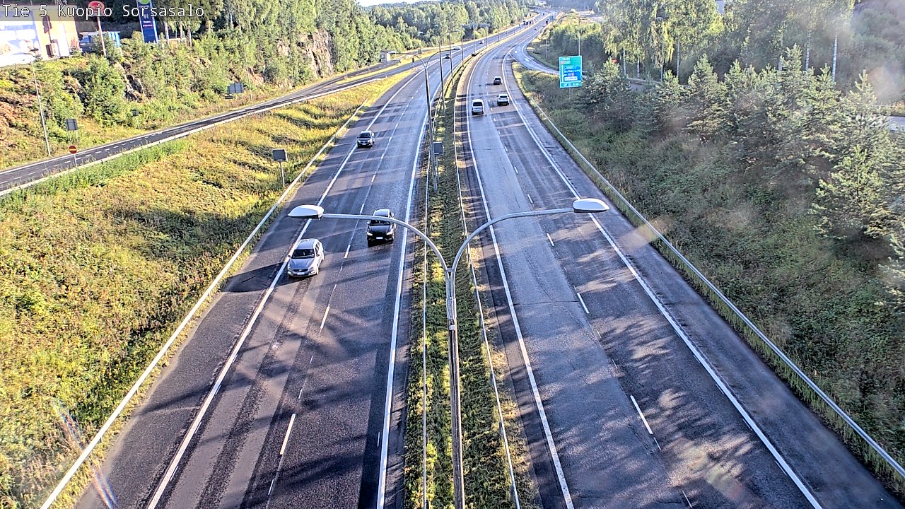 Kelikamerat Kuva Tie 5 Kuopio, Sorsasalo, Kuopio, Pohjois-Savo
