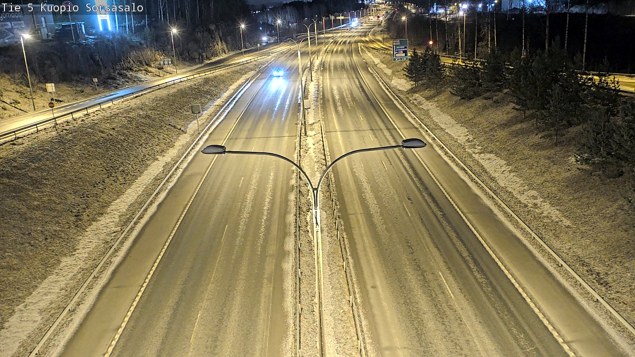 Kelikamerat Kuva Tie 5 Kuopio, Sorsasalo, Kuopio, Pohjois-Savo