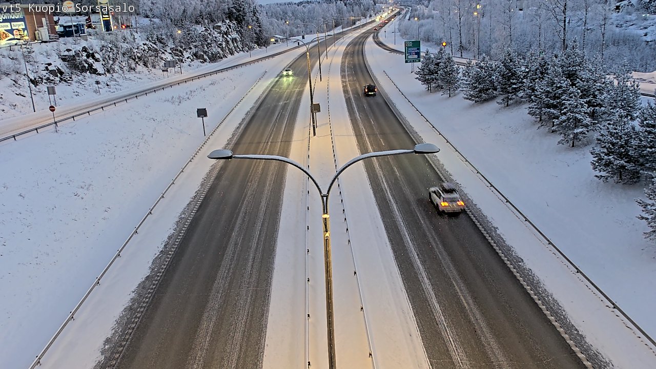 Kelikamerat Kuva Tie 5 Kuopio, Sorsasalo, Kuopio, Pohjois-Savo