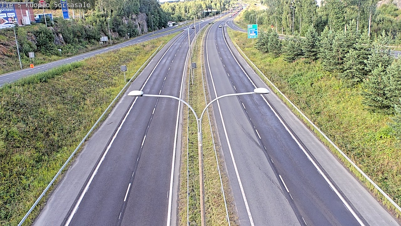 Kelikamerat Kuva Tie 5 Kuopio, Sorsasalo, Kuopio, Pohjois-Savo