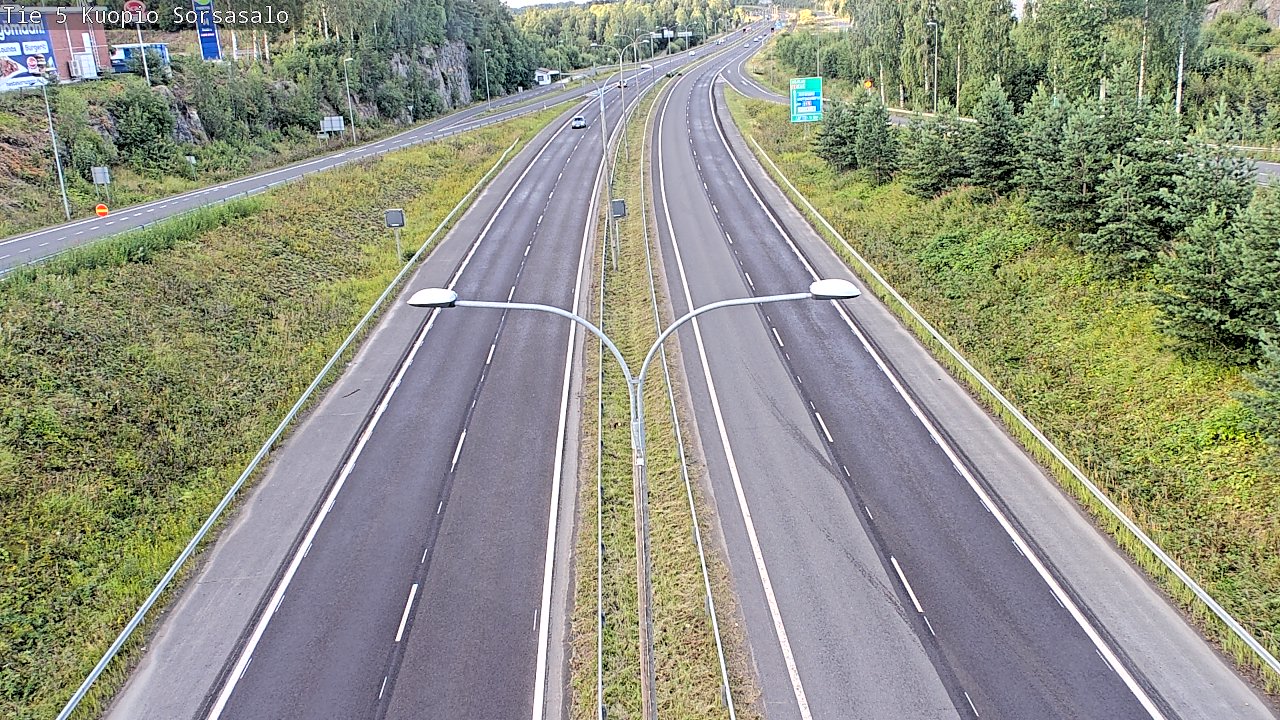 Kelikamerat Kuva Tie 5 Kuopio, Sorsasalo, Kuopio, Pohjois-Savo