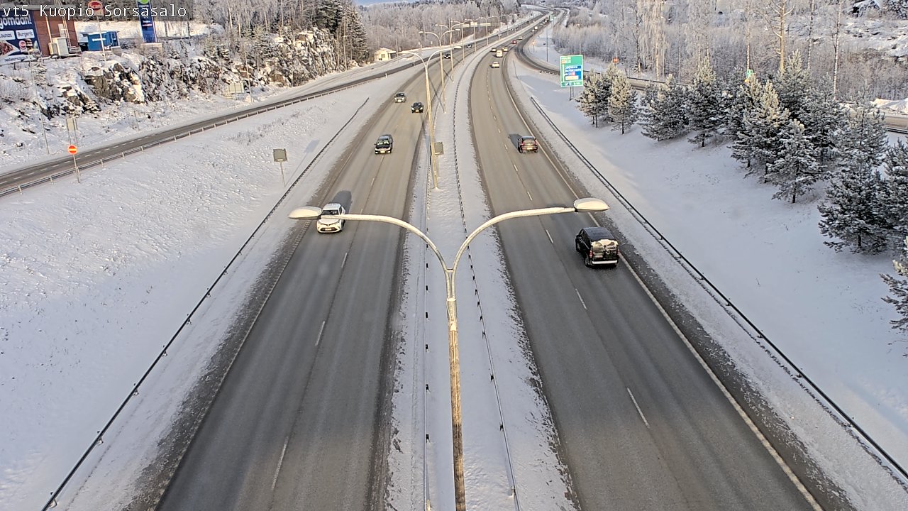 Kelikamerat Kuva Tie 5 Kuopio, Sorsasalo, Kuopio, Pohjois-Savo