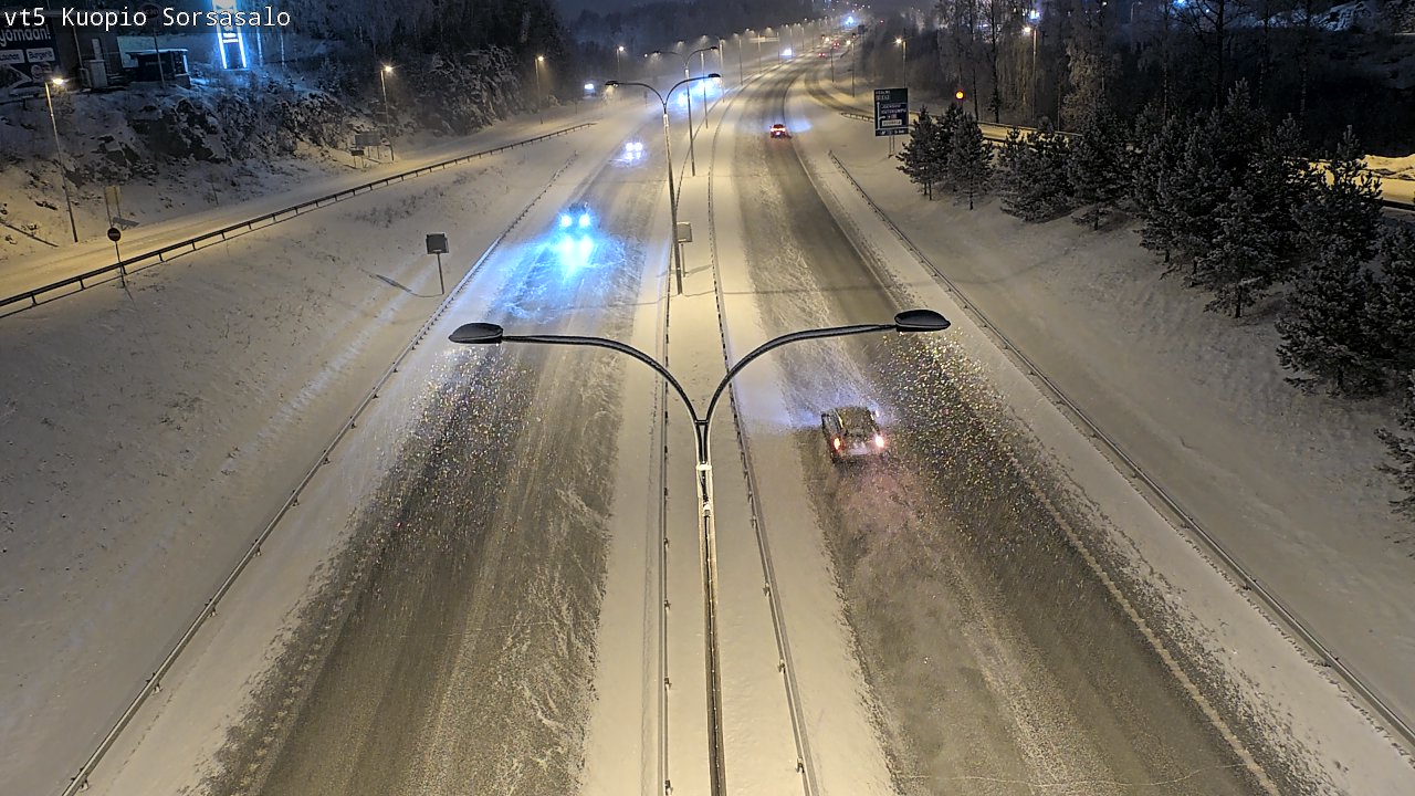 Kelikamerat Kuva Tie 5 Kuopio, Sorsasalo, Kuopio, Pohjois-Savo