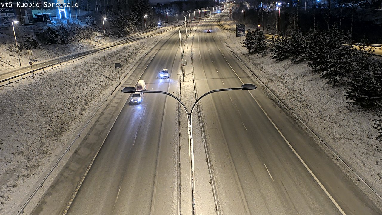 Kelikamerat Kuva Tie 5 Kuopio, Sorsasalo, Kuopio, Pohjois-Savo