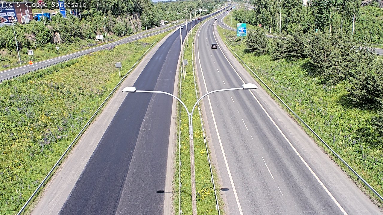 Kelikamerat Kuva Tie 5 Kuopio, Sorsasalo, Kuopio, Pohjois-Savo