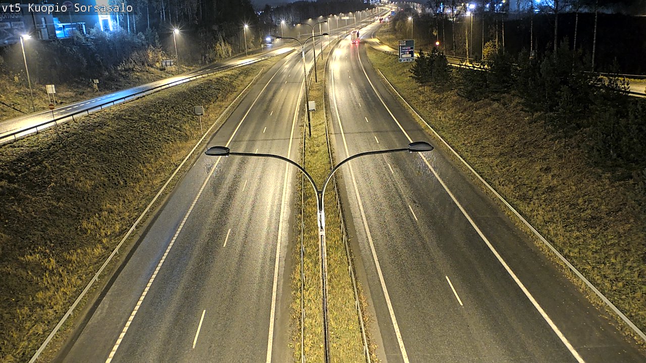 Kelikamerat Kuva Tie 5 Kuopio, Sorsasalo, Kuopio, Pohjois-Savo