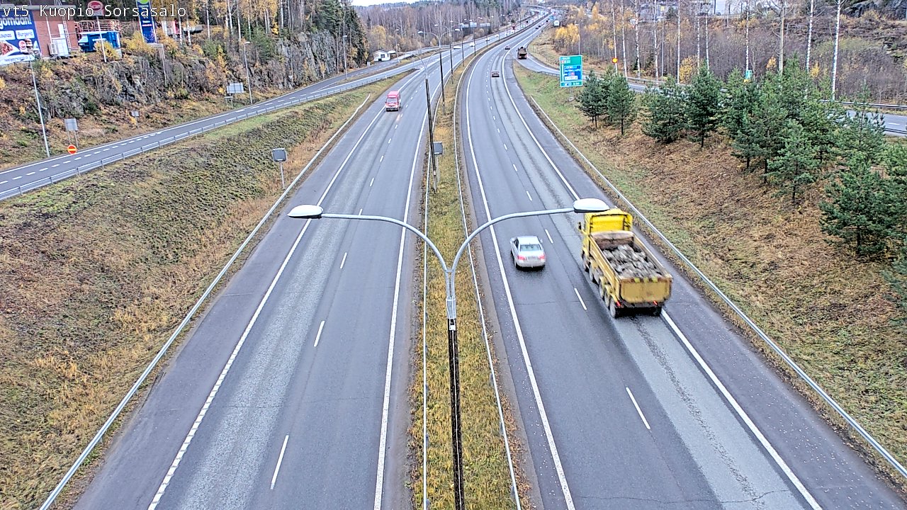 Kelikamerat Kuva Tie 5 Kuopio, Sorsasalo, Kuopio, Pohjois-Savo