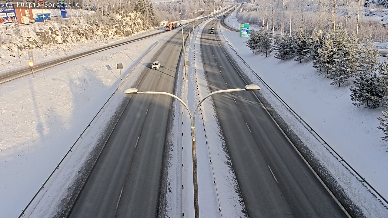 Kelikamerat Kuva Tie 5 Kuopio, Sorsasalo, Kuopio, Pohjois-Savo