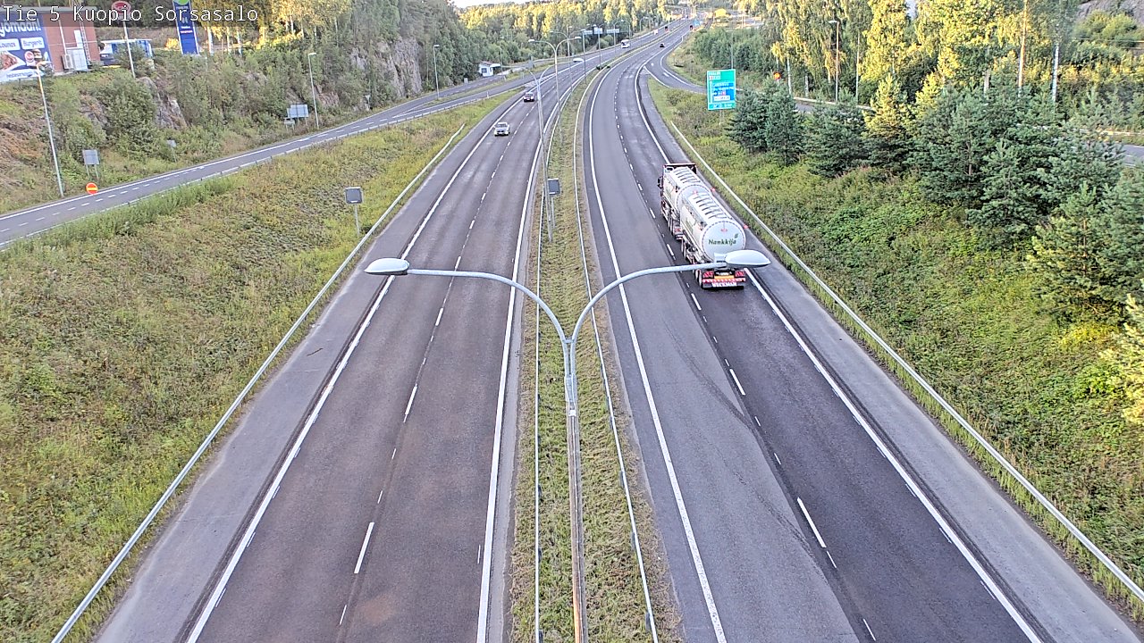 Kelikamerat Kuva Tie 5 Kuopio, Sorsasalo, Kuopio, Pohjois-Savo