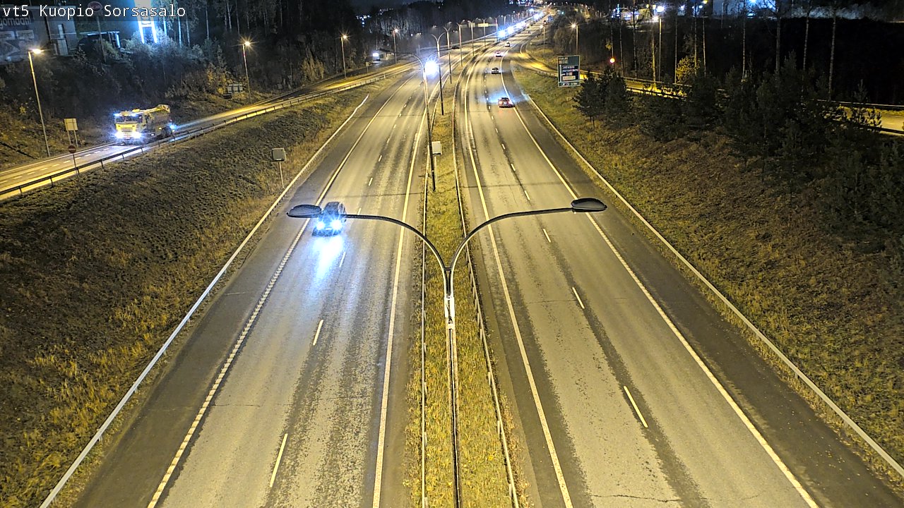 Kelikamerat Kuva Tie 5 Kuopio, Sorsasalo, Kuopio, Pohjois-Savo