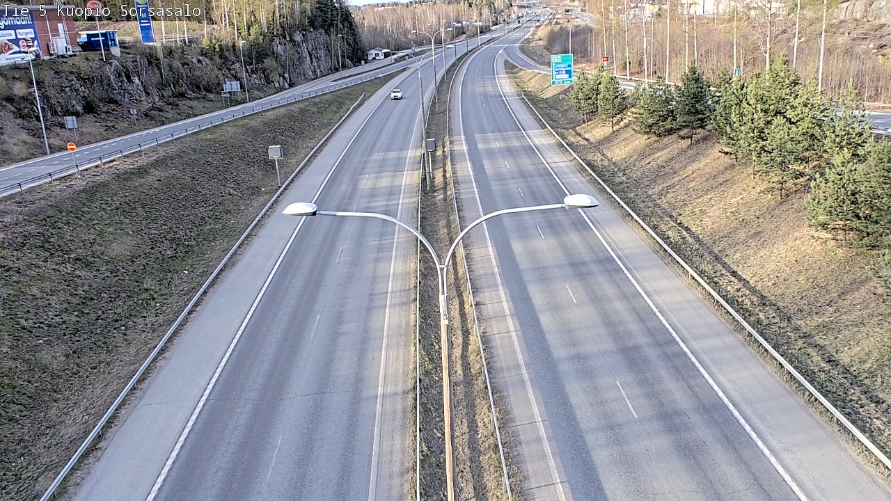 Kelikamerat Kuva Tie 5 Kuopio, Sorsasalo, Kuopio, Pohjois-Savo