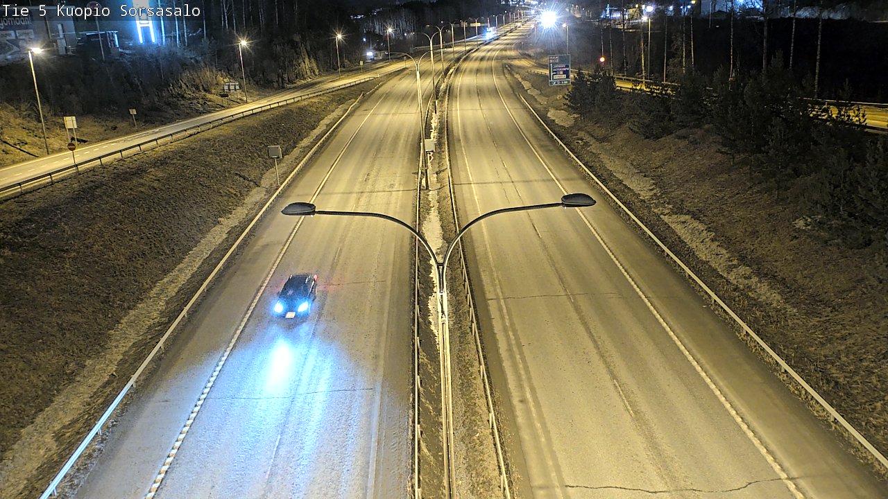 Kelikamerat Kuva Tie 5 Kuopio, Sorsasalo, Kuopio, Pohjois-Savo