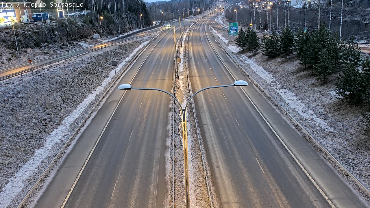 Kelikamerat Kuva Tie 5 Kuopio, Sorsasalo, Kuopio, Pohjois-Savo