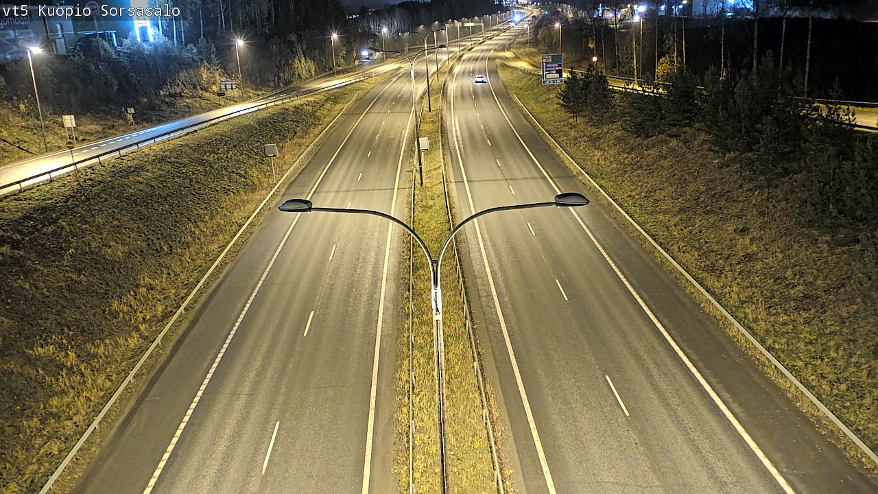 Kelikamerat Kuva Tie 5 Kuopio, Sorsasalo, Kuopio, Pohjois-Savo