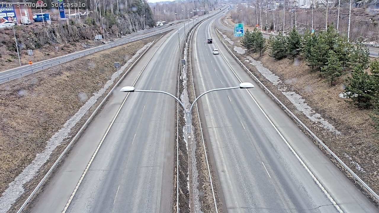 Kelikamerat Kuva Tie 5 Kuopio, Sorsasalo, Kuopio, Pohjois-Savo