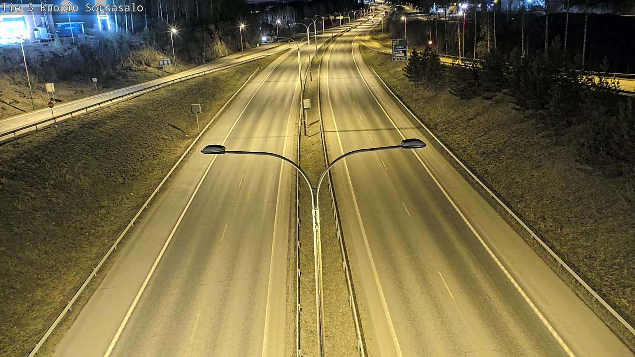 Kelikamerat Kuva Tie 5 Kuopio, Sorsasalo, Kuopio, Pohjois-Savo