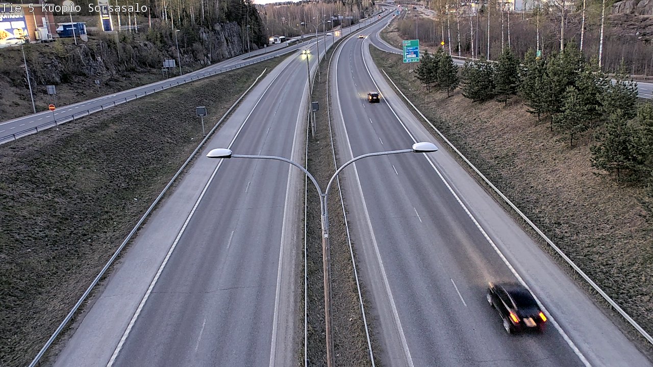 Kelikamerat Kuva Tie 5 Kuopio, Sorsasalo, Kuopio, Pohjois-Savo