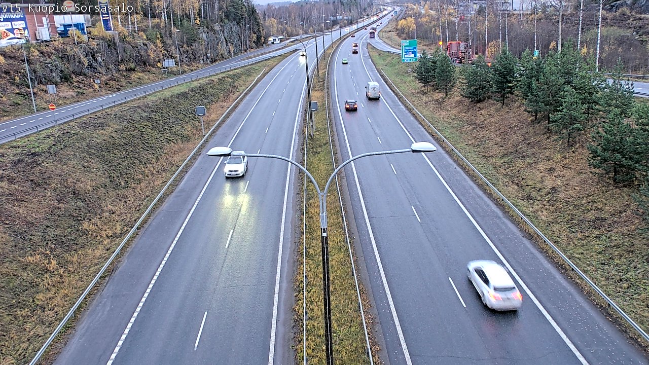 Kelikamerat Kuva Tie 5 Kuopio, Sorsasalo, Kuopio, Pohjois-Savo