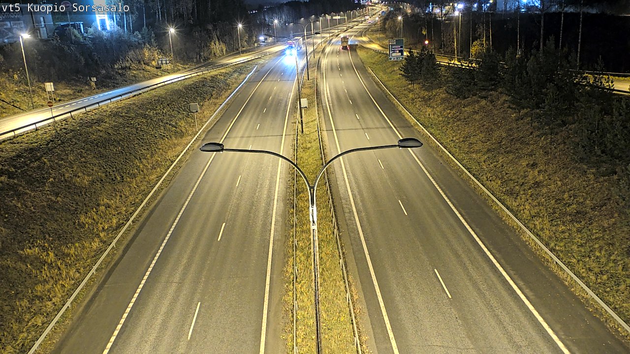 Kelikamerat Kuva Tie 5 Kuopio, Sorsasalo, Kuopio, Pohjois-Savo