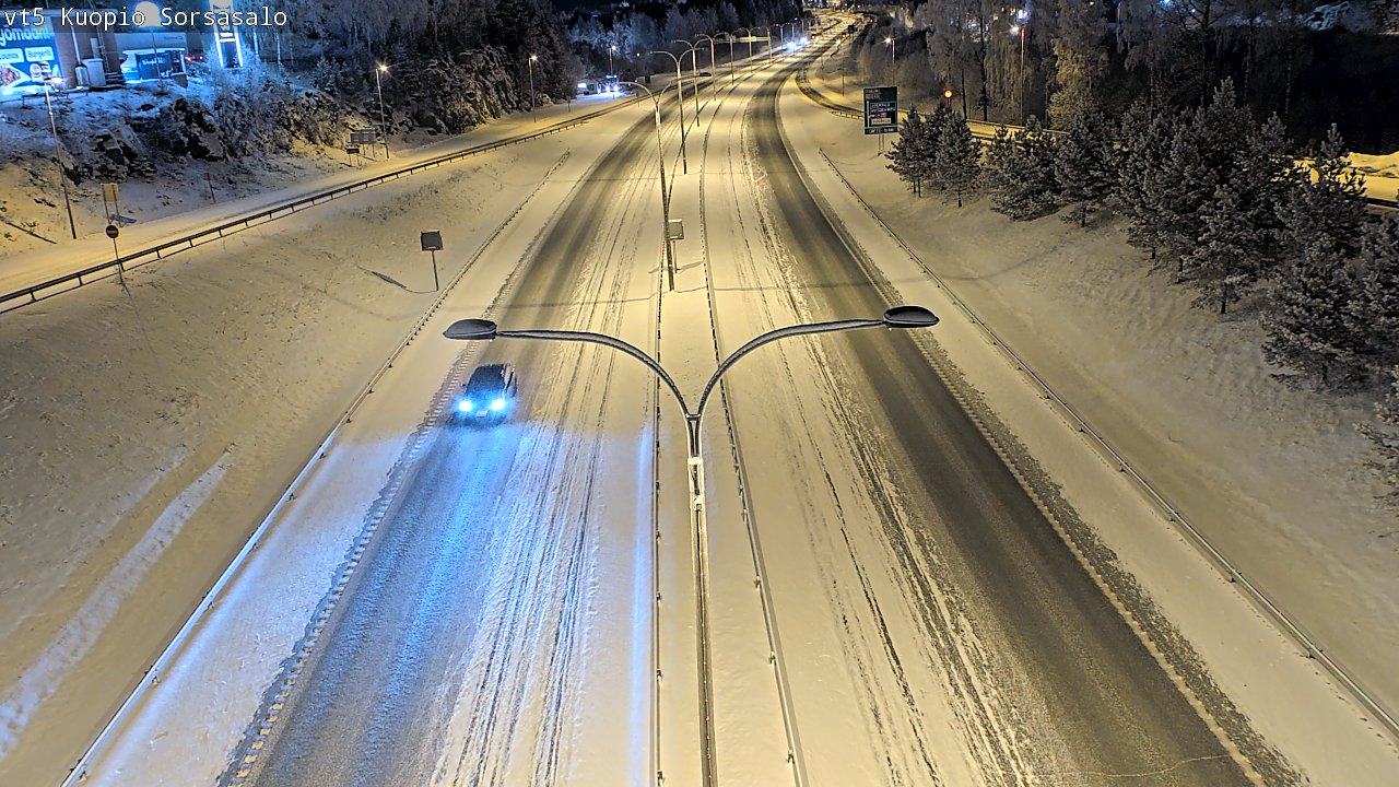 Kelikamerat Kuva Tie 5 Kuopio, Sorsasalo, Kuopio, Pohjois-Savo