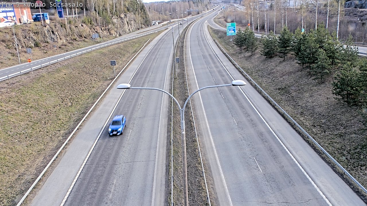 Kelikamerat Kuva Tie 5 Kuopio, Sorsasalo, Kuopio, Pohjois-Savo