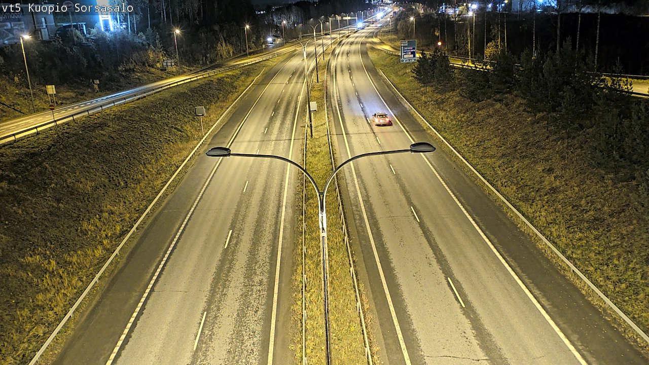 Kelikamerat Kuva Tie 5 Kuopio, Sorsasalo, Kuopio, Pohjois-Savo