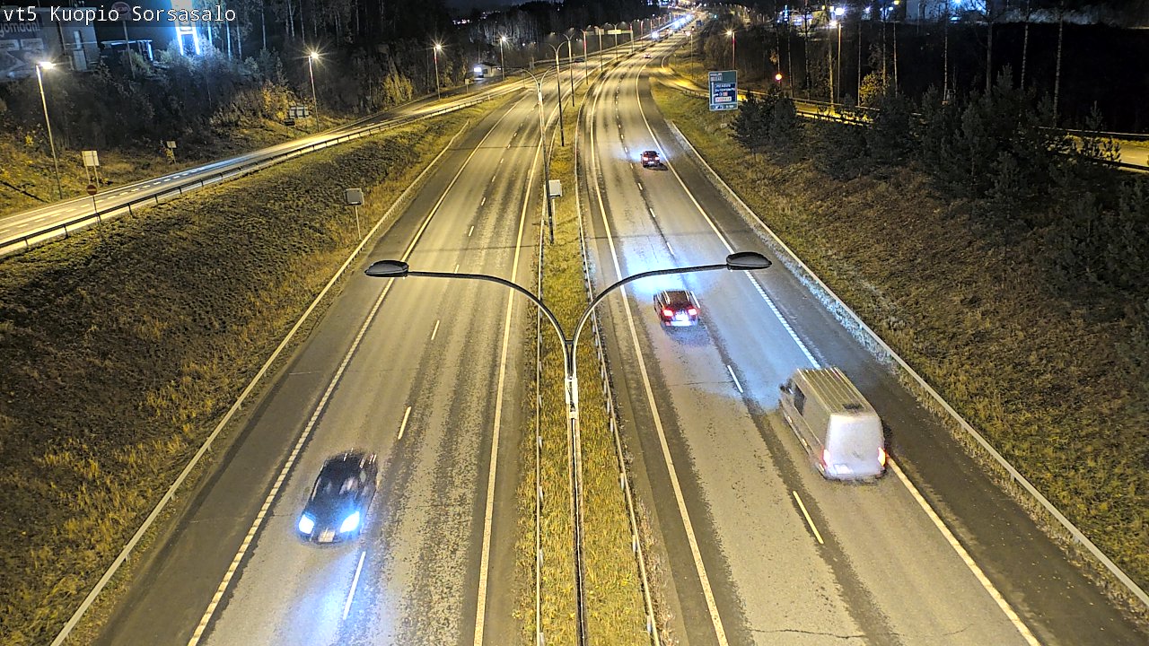 Kelikamerat Kuva Tie 5 Kuopio, Sorsasalo, Kuopio, Pohjois-Savo