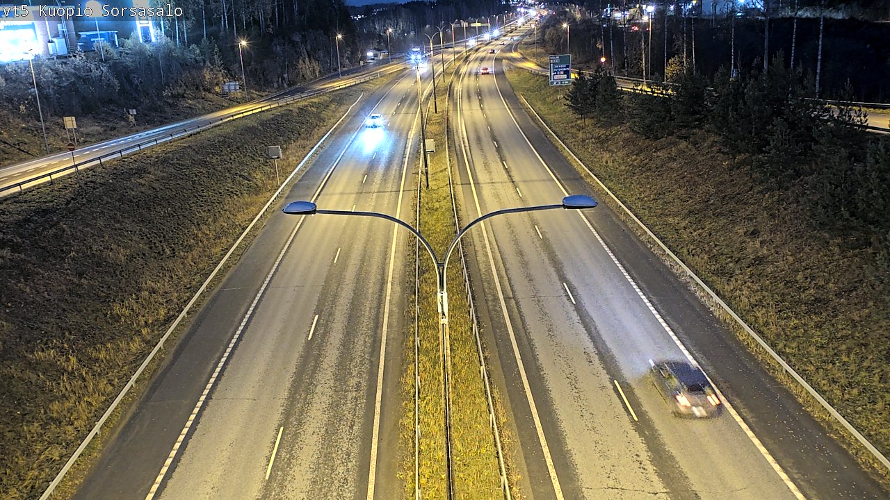 Kelikamerat Kuva Tie 5 Kuopio, Sorsasalo, Kuopio, Pohjois-Savo