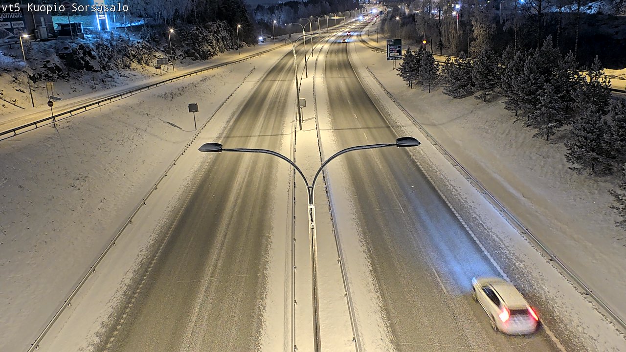 Kelikamerat Kuva Tie 5 Kuopio, Sorsasalo, Kuopio, Pohjois-Savo