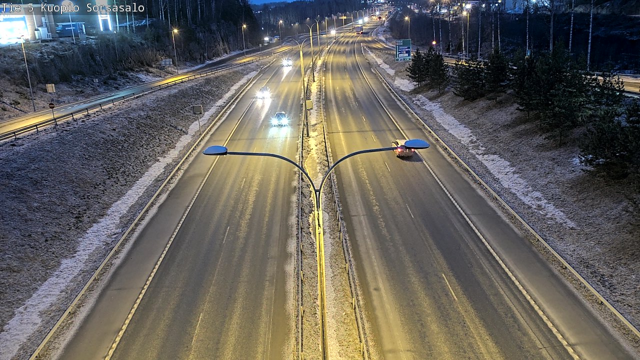 Kelikamerat Kuva Tie 5 Kuopio, Sorsasalo, Kuopio, Pohjois-Savo