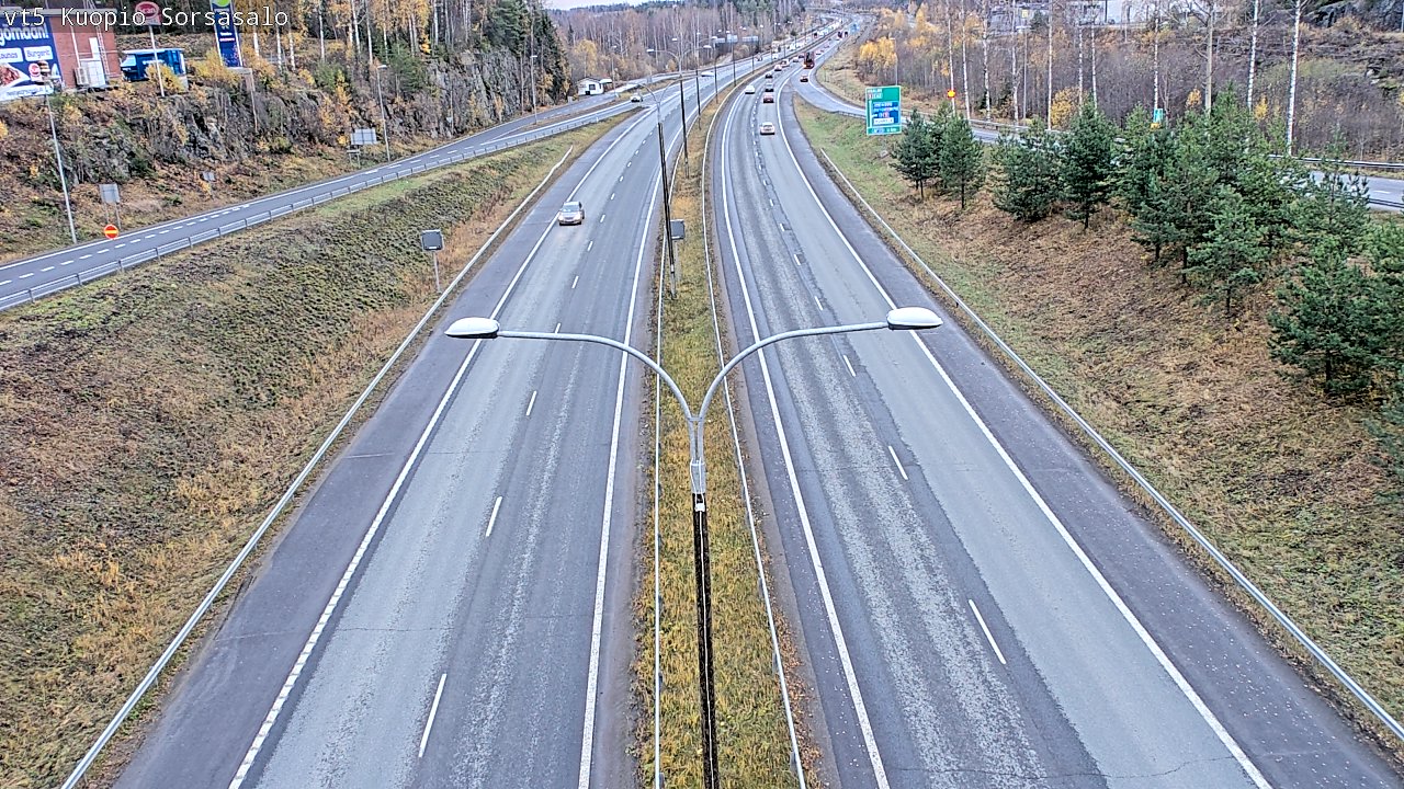 Kelikamerat Kuva Tie 5 Kuopio, Sorsasalo, Kuopio, Pohjois-Savo