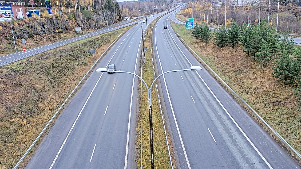Kelikamerat Kuva Tie 5 Kuopio, Sorsasalo, Kuopio, Pohjois-Savo