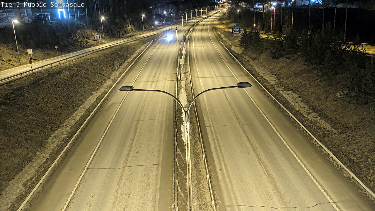 Kelikamerat Kuva Tie 5 Kuopio, Sorsasalo, Kuopio, Pohjois-Savo