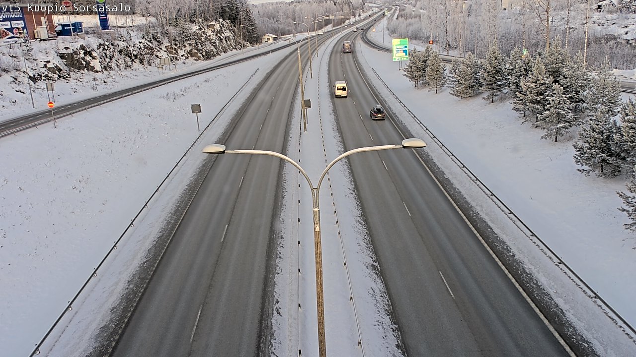 Kelikamerat Kuva Tie 5 Kuopio, Sorsasalo, Kuopio, Pohjois-Savo
