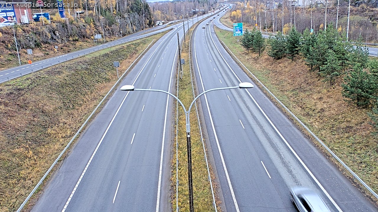 Kelikamerat Kuva Tie 5 Kuopio, Sorsasalo, Kuopio, Pohjois-Savo