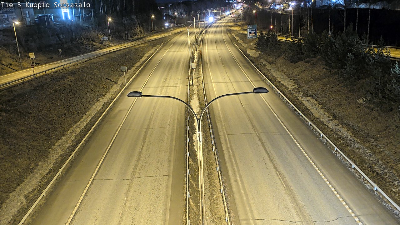 Kelikamerat Kuva Tie 5 Kuopio, Sorsasalo, Kuopio, Pohjois-Savo