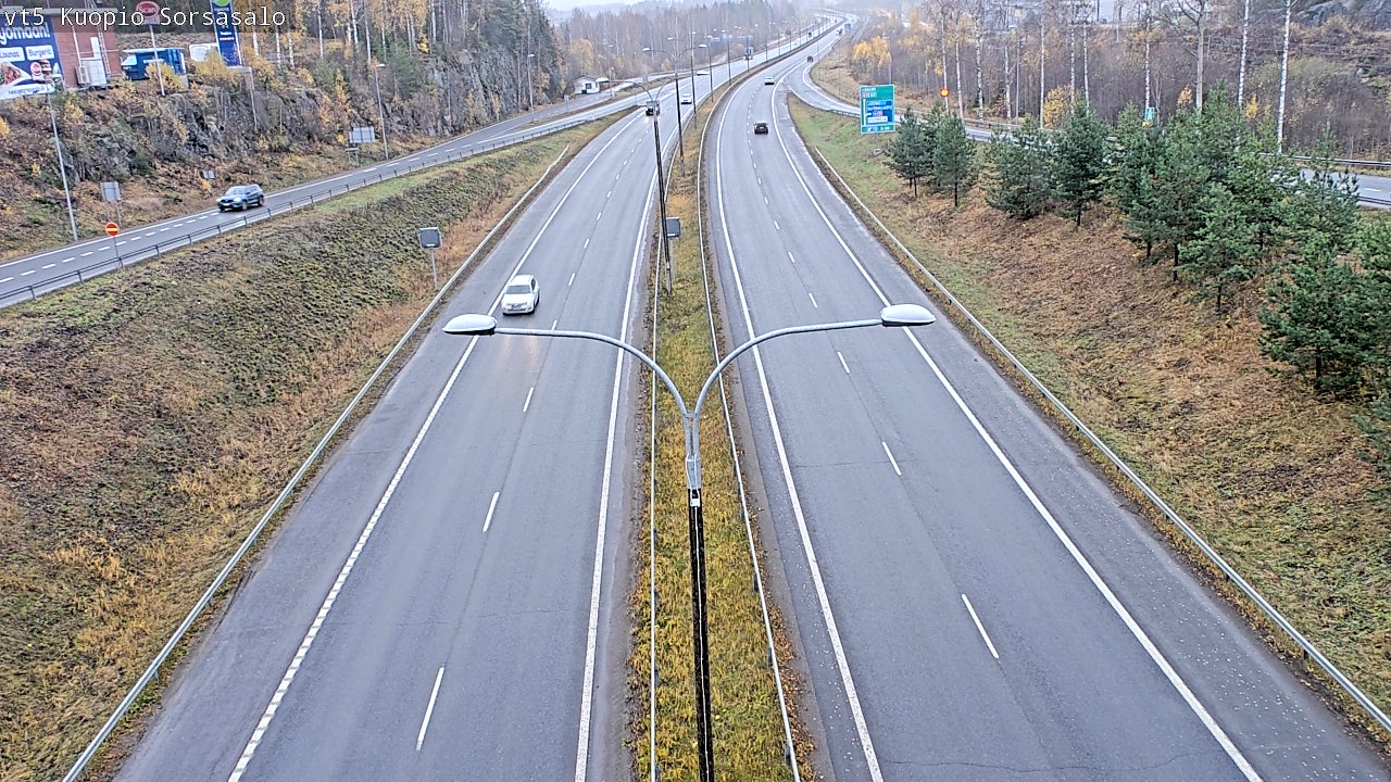 Kelikamerat Kuva Tie 5 Kuopio, Sorsasalo, Kuopio, Pohjois-Savo