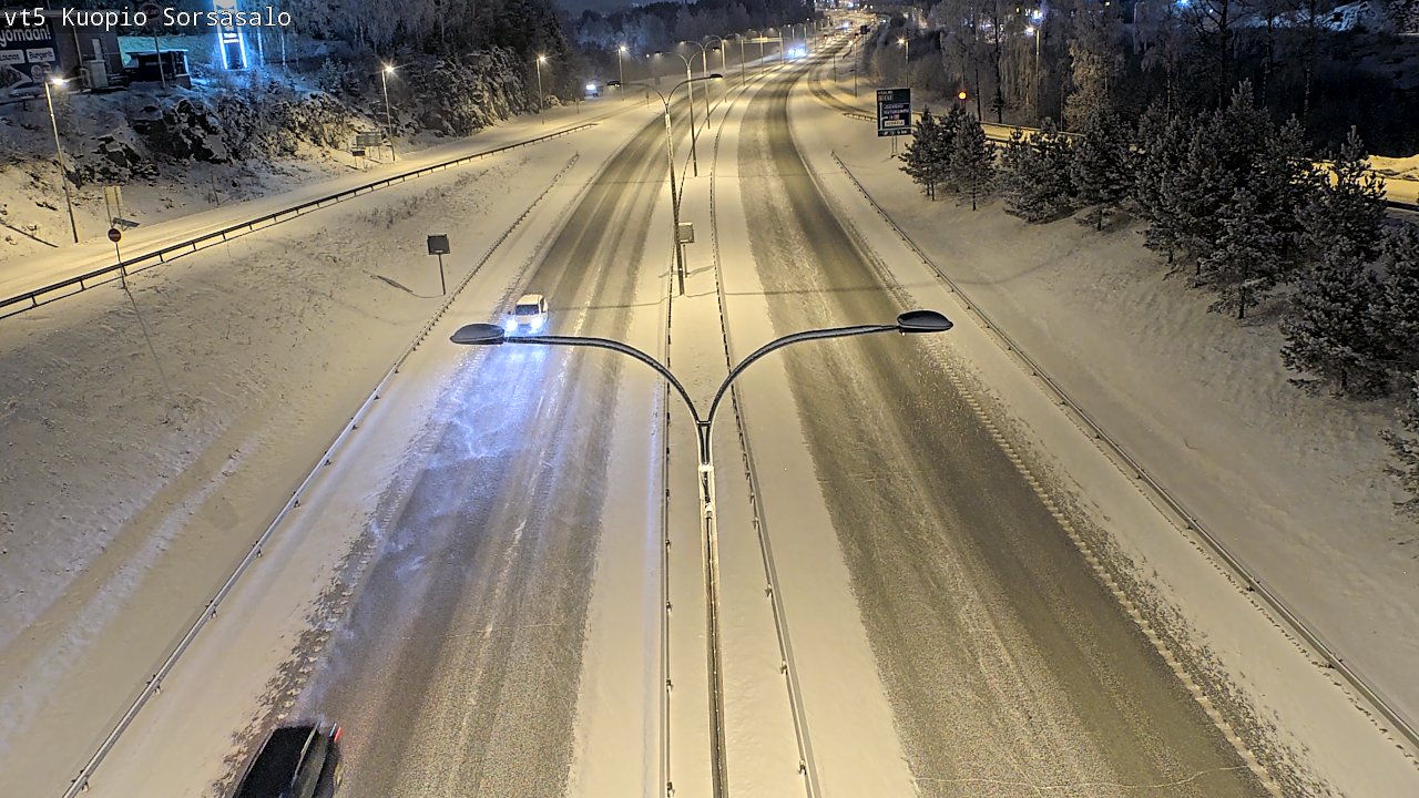 Kelikamerat Kuva Tie 5 Kuopio, Sorsasalo, Kuopio, Pohjois-Savo