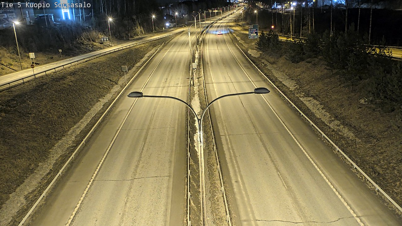 Kelikamerat Kuva Tie 5 Kuopio, Sorsasalo, Kuopio, Pohjois-Savo