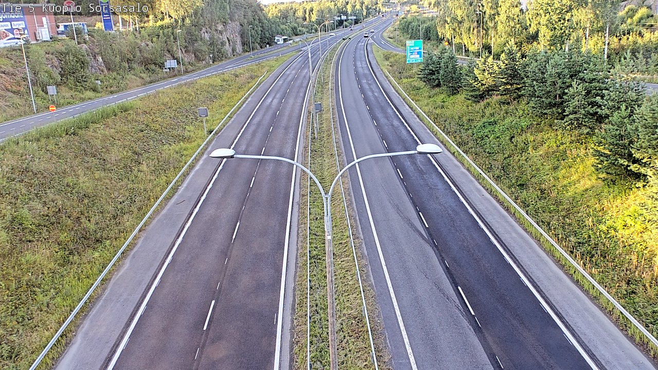 Kelikamerat Kuva Tie 5 Kuopio, Sorsasalo, Kuopio, Pohjois-Savo
