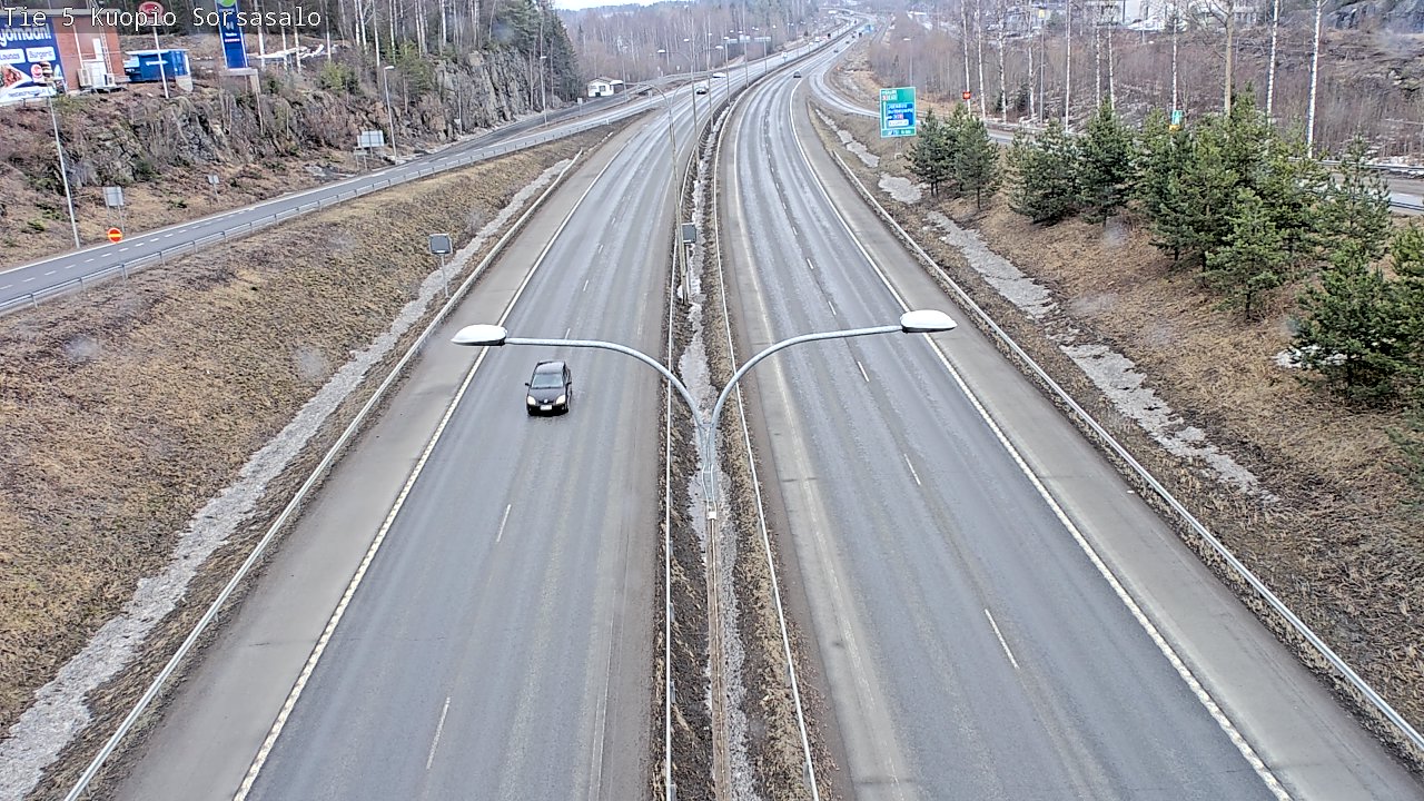 Kelikamerat Kuva Tie 5 Kuopio, Sorsasalo, Kuopio, Pohjois-Savo